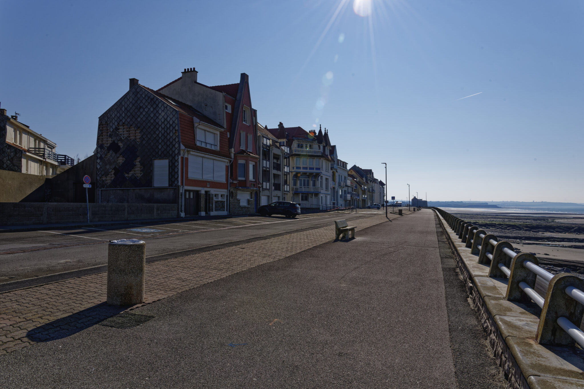 Ambleteuse : Le front de mer