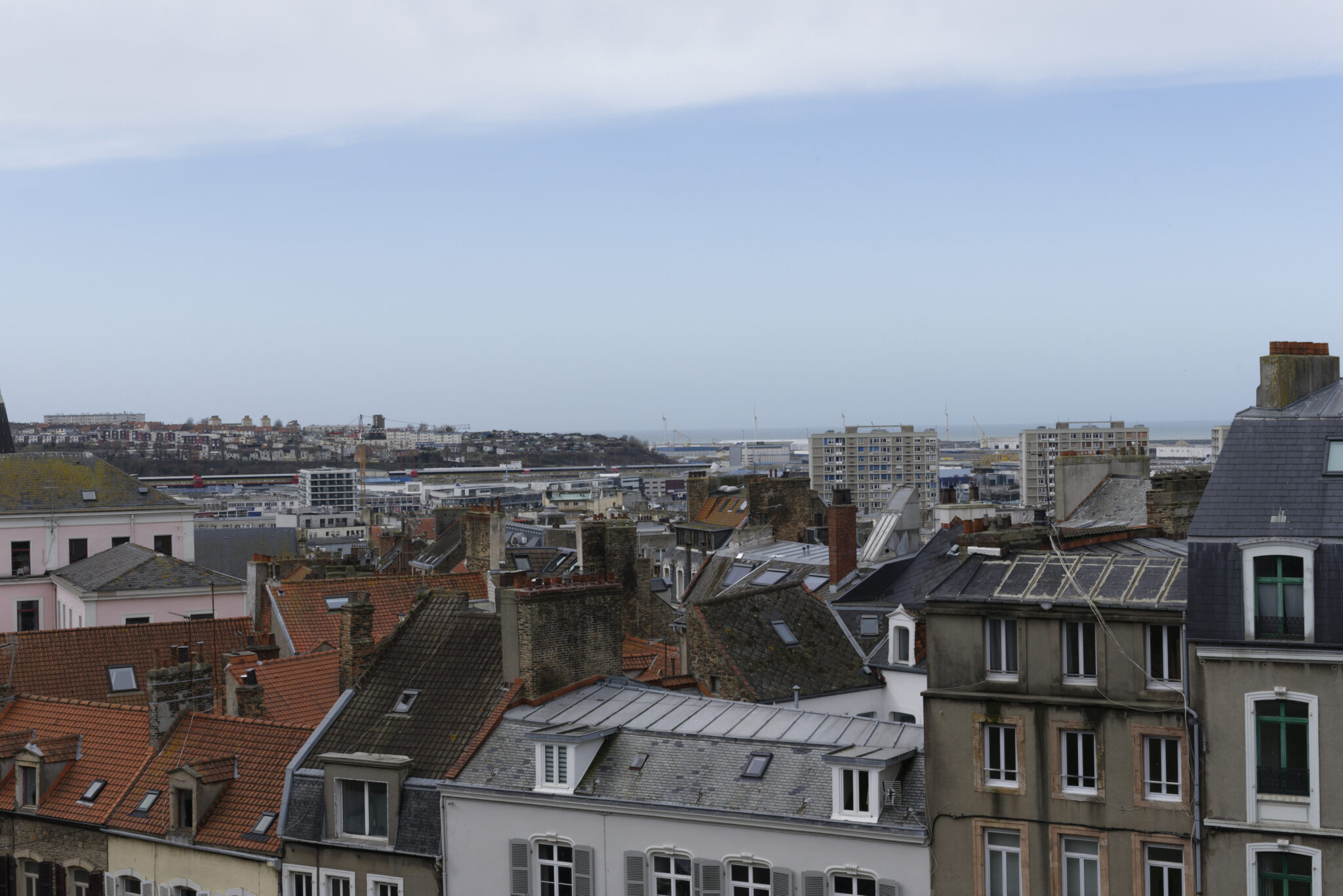 Boulogne : Vue depuis les remparts