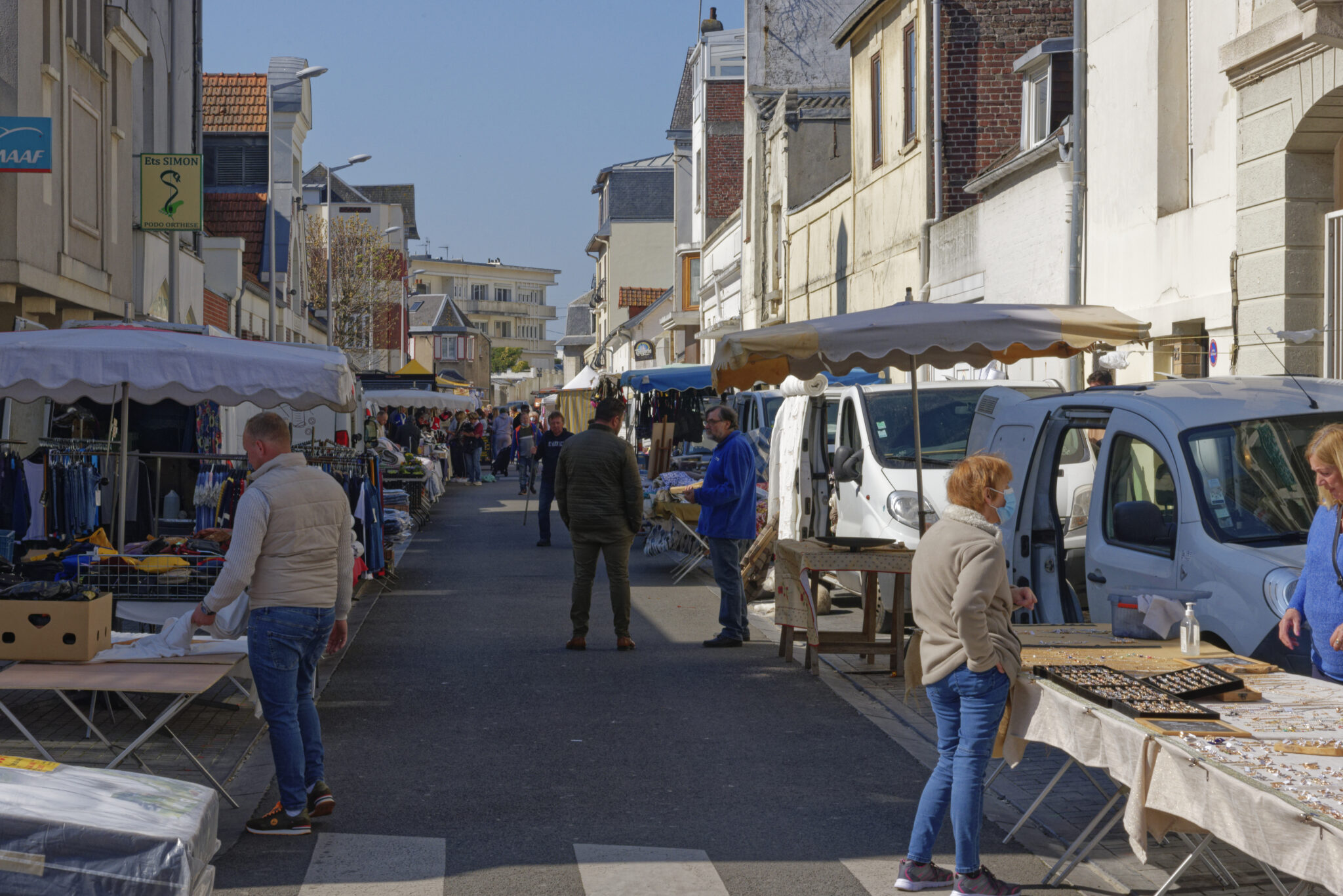 Berck plage :: Jour de marché