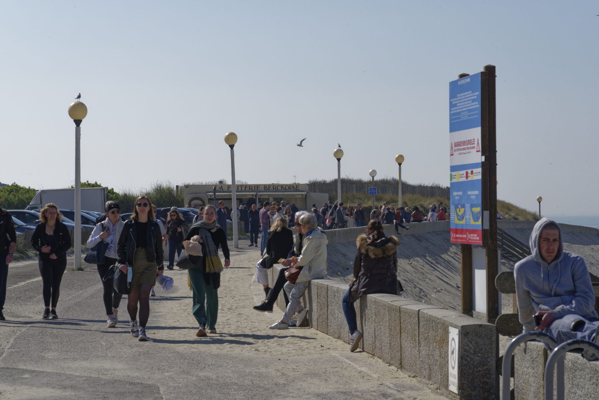 Berck plage : le front de mer